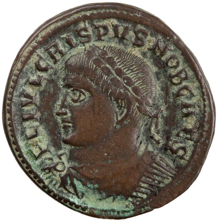RIC VII Thessalonica 118, аверс, American Numismatic Society (ans)