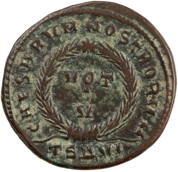 RIC VII Thessalonica 118, реверс, American Numismatic Society (ans)