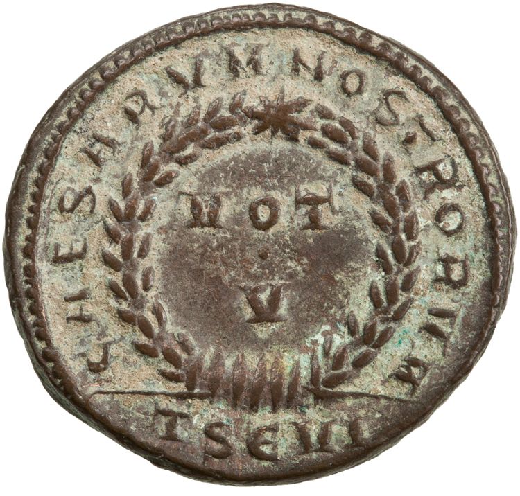 реверс RIC VII Thessalonica 119