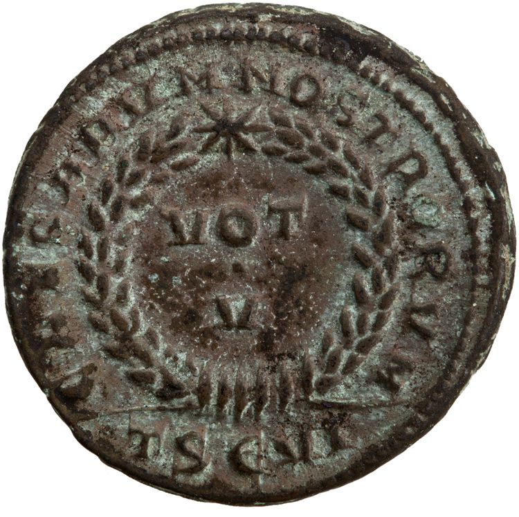 RIC VII Thessalonica 119, реверс, American Numismatic Society (ans)