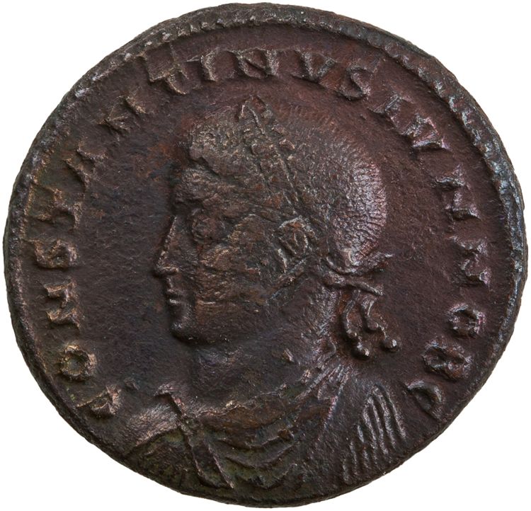 RIC VII Thessalonica 120, аверс, American Numismatic Society (ans)