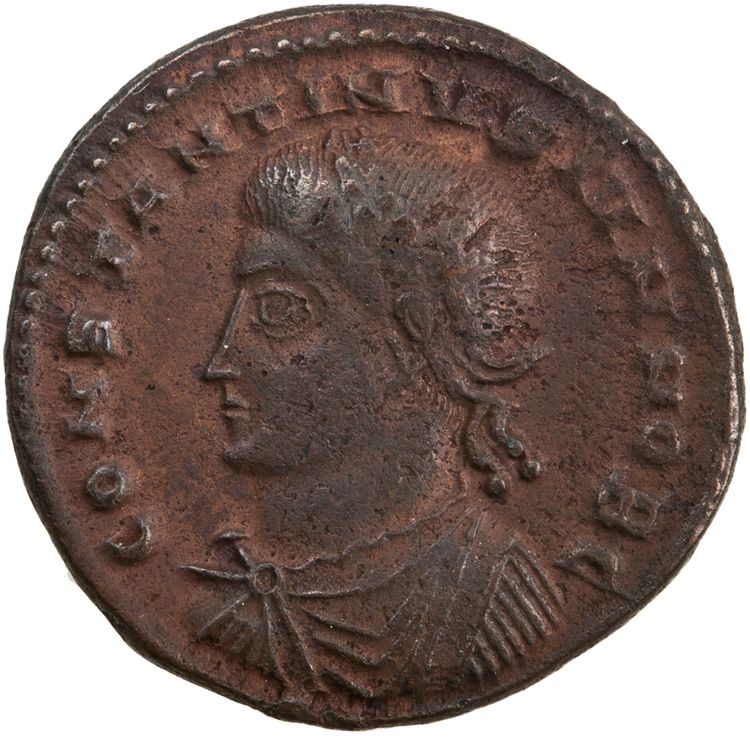 RIC VII Thessalonica 120, аверс, American Numismatic Society (ans)
