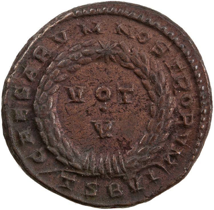 RIC VII Thessalonica 120, реверс, American Numismatic Society (ans)