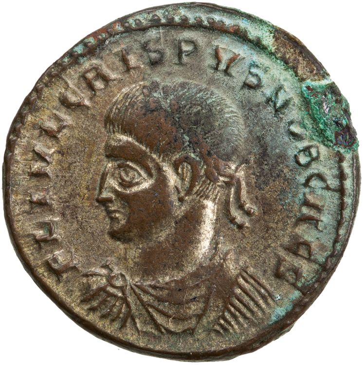 RIC VII Thessalonica 121, аверс, American Numismatic Society (ans)