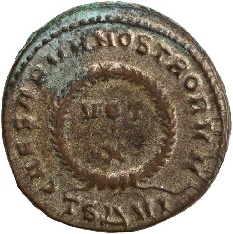 RIC VII Thessalonica 121, реверс, American Numismatic Society (ans)