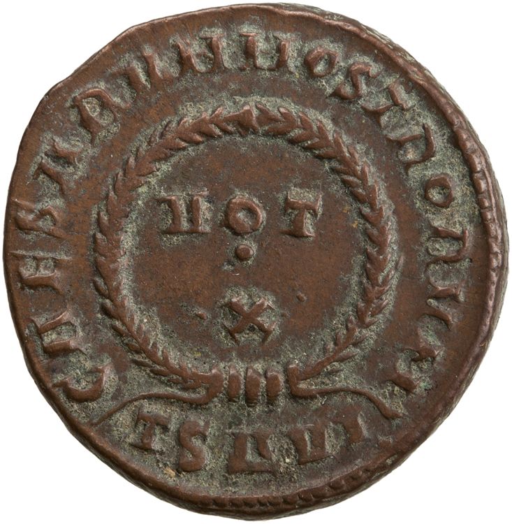 RIC VII Thessalonica 121, реверс, American Numismatic Society (ans)