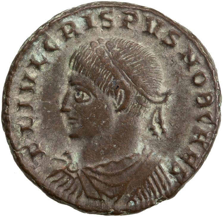RIC VII Thessalonica 121, аверс, American Numismatic Society (ans)