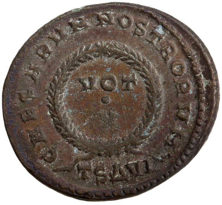 RIC VII Thessalonica 121, реверс, American Numismatic Society (ans)