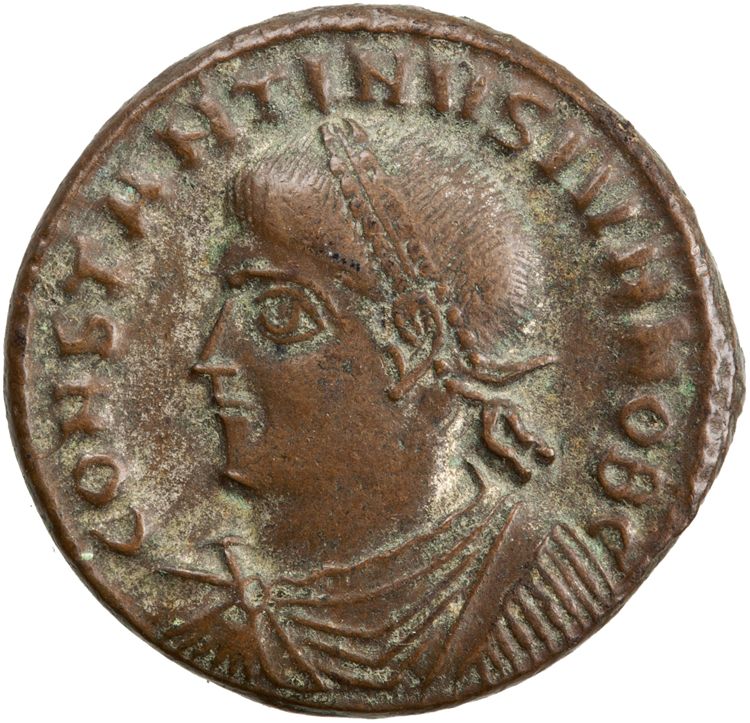 RIC VII Thessalonica 122, аверс, American Numismatic Society (ans)