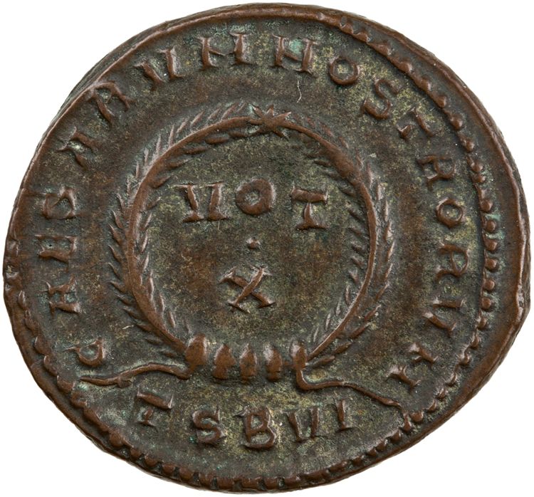 RIC VII Thessalonica 122, реверс, American Numismatic Society (ans)