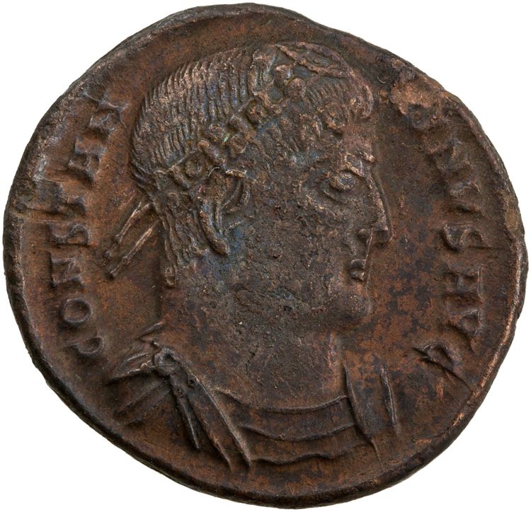 RIC VII Thessalonica 154, аверс, American Numismatic Society (ans)