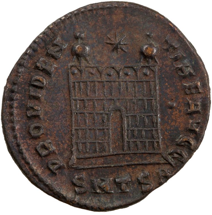 RIC VII Thessalonica 154, реверс, American Numismatic Society (ans)
