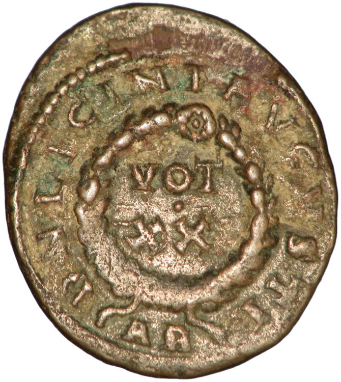 реверс RIC VII Arelate 224