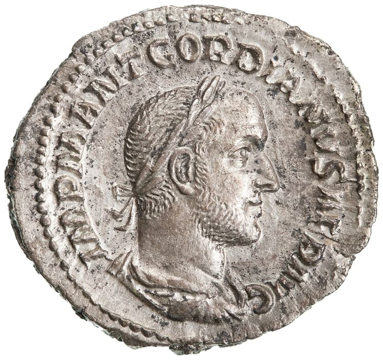 аверс RIC IV Gordian II 3