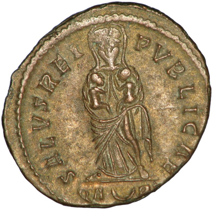 RIC VII Arelate 298, реверс, American Numismatic Society (ans)
