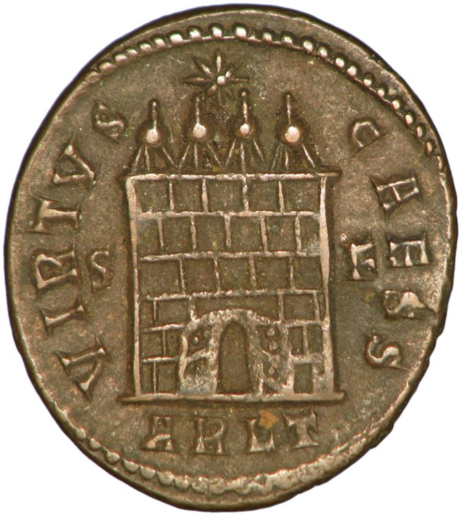 реверс RIC VII Arelate 315