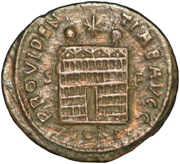 реверс RIC VII Arelate 318