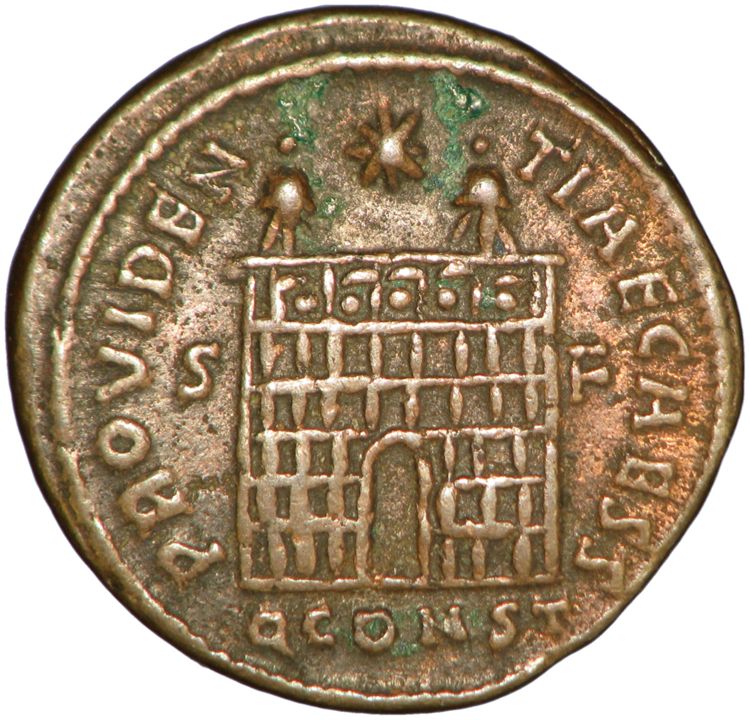 реверс RIC VII Arelate 320