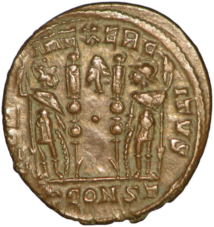 реверс RIC VII Arelate 388