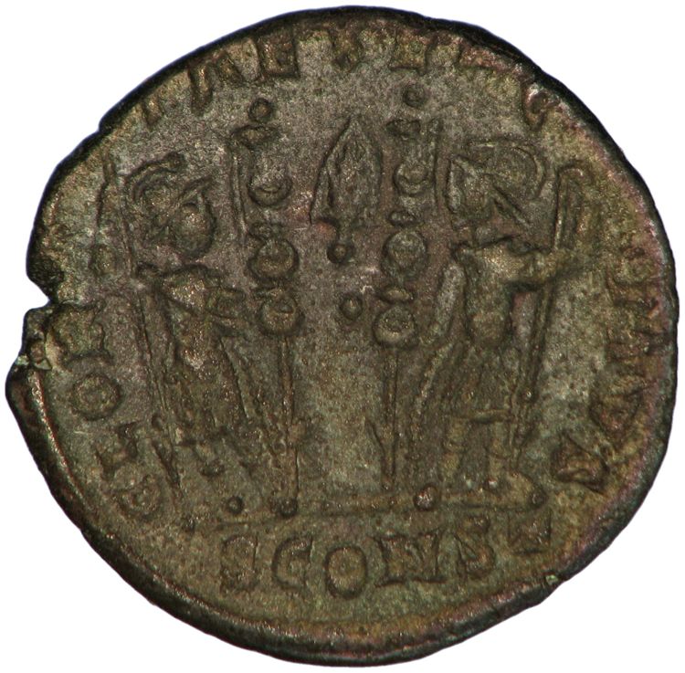 реверс RIC VII Arelate 389