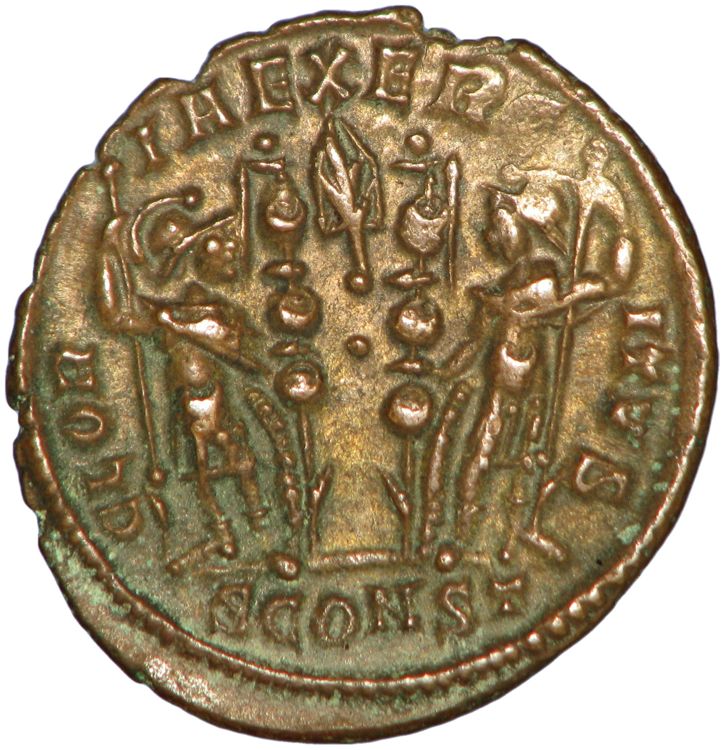 реверс RIC VII Arelate 390