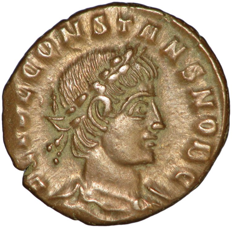RIC VII Arelate 390, аверс, American Numismatic Society (ans)