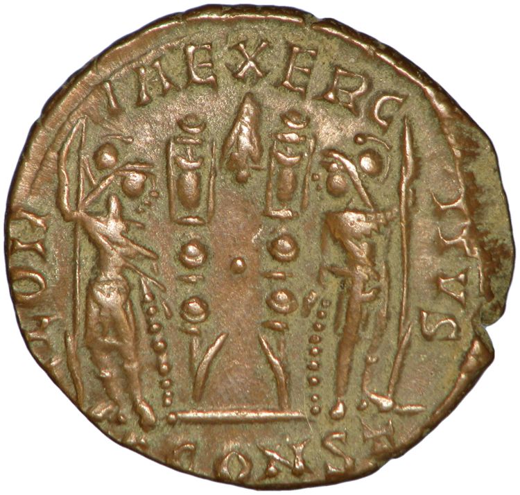 RIC VII Arelate 390, реверс, American Numismatic Society (ans)