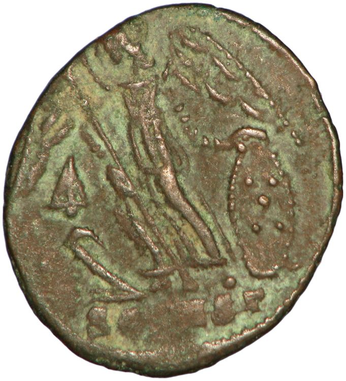 реверс RIC VII Arelate 393