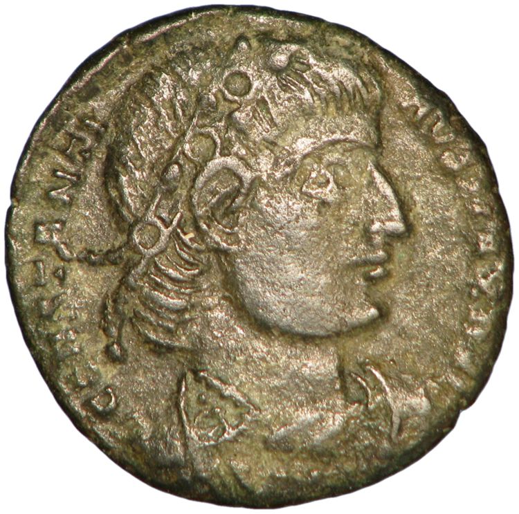 RIC VII Arelate 394, аверс, American Numismatic Society (ans)