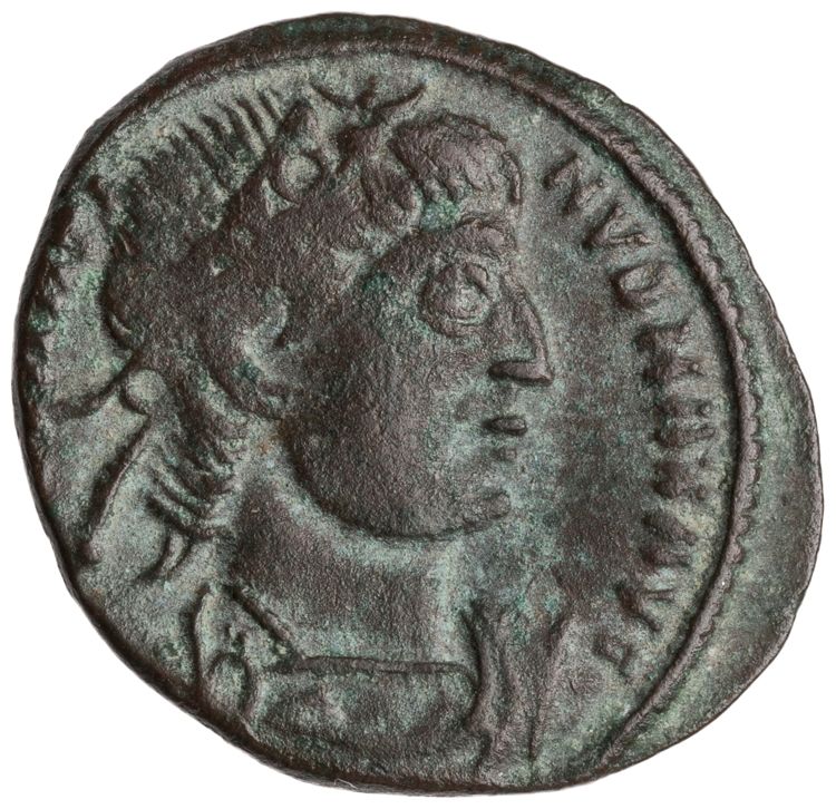 RIC VII Arelate 394, аверс, American Numismatic Society (ans)