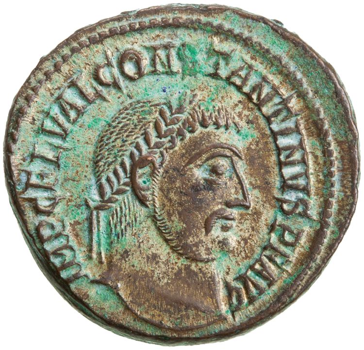 RIC VII Alexandria 13, аверс, American Numismatic Society (ans)