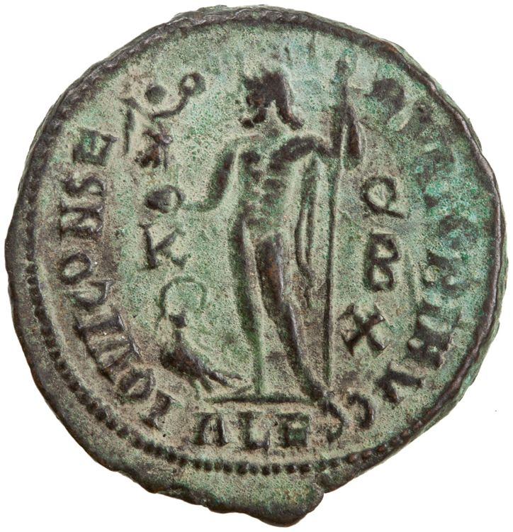 RIC VII Alexandria 14, реверс, American Numismatic Society (ans)