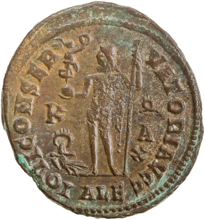RIC VII Alexandria 13, реверс, American Numismatic Society (ans)