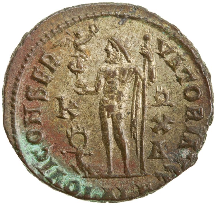 RIC VII Alexandria 18, реверс, American Numismatic Society (ans)