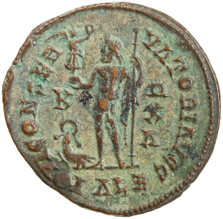 RIC VII Alexandria 18, реверс, American Numismatic Society (ans)