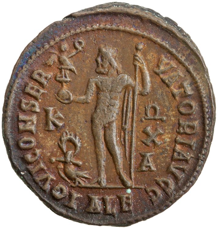 RIC VII Alexandria 18, реверс, American Numismatic Society (ans)