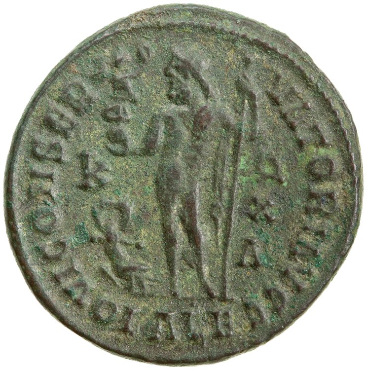 RIC VII Alexandria 18, реверс, American Numismatic Society (ans)