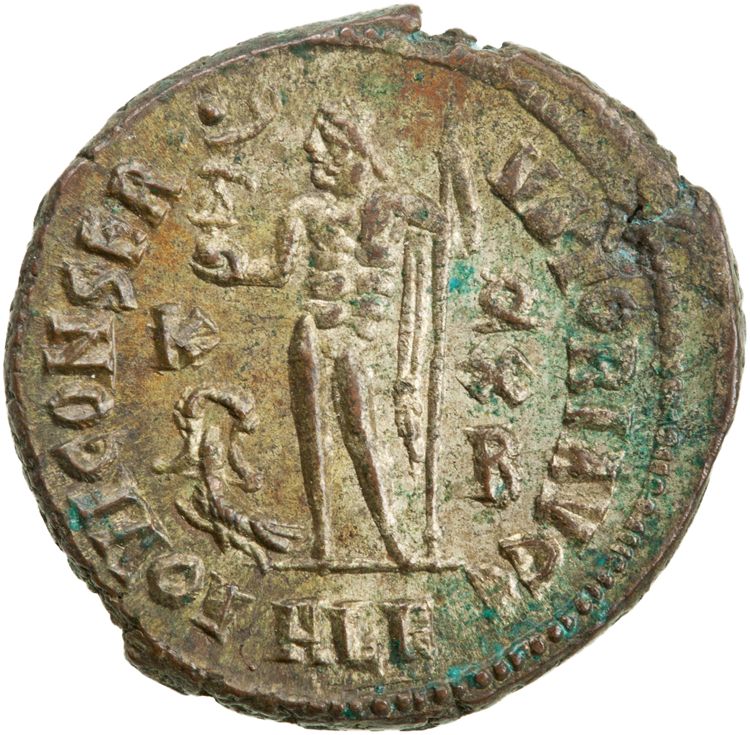 RIC VII Alexandria 18, реверс, American Numismatic Society (ans)