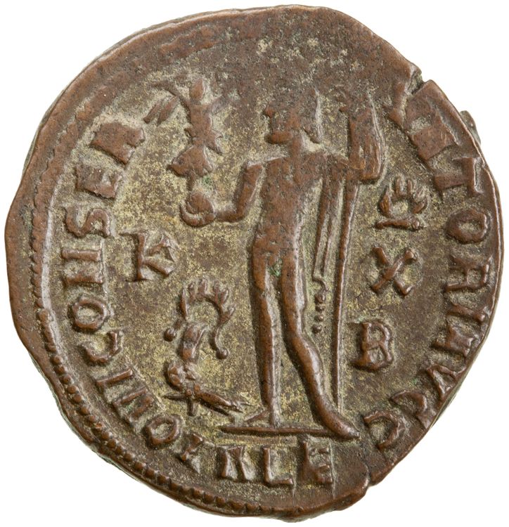 RIC VII Alexandria 18, реверс, American Numismatic Society (ans)