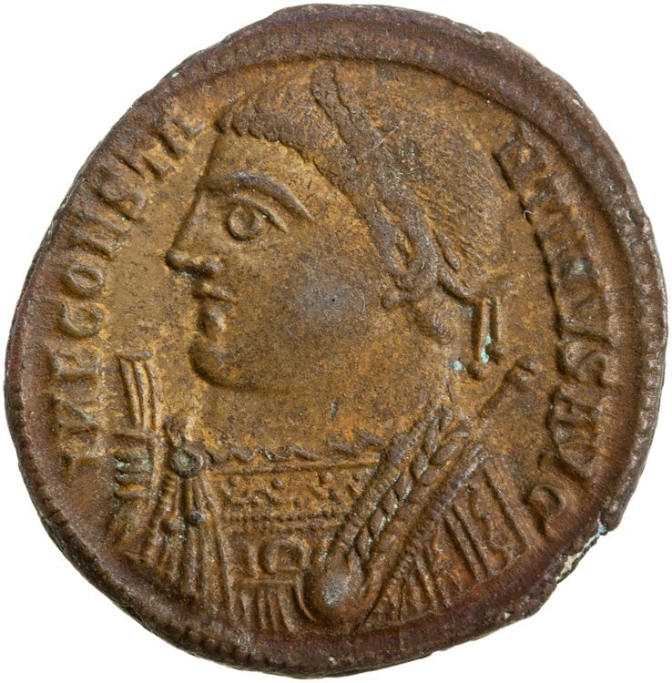 RIC VII Alexandria 22, аверс, American Numismatic Society (ans)