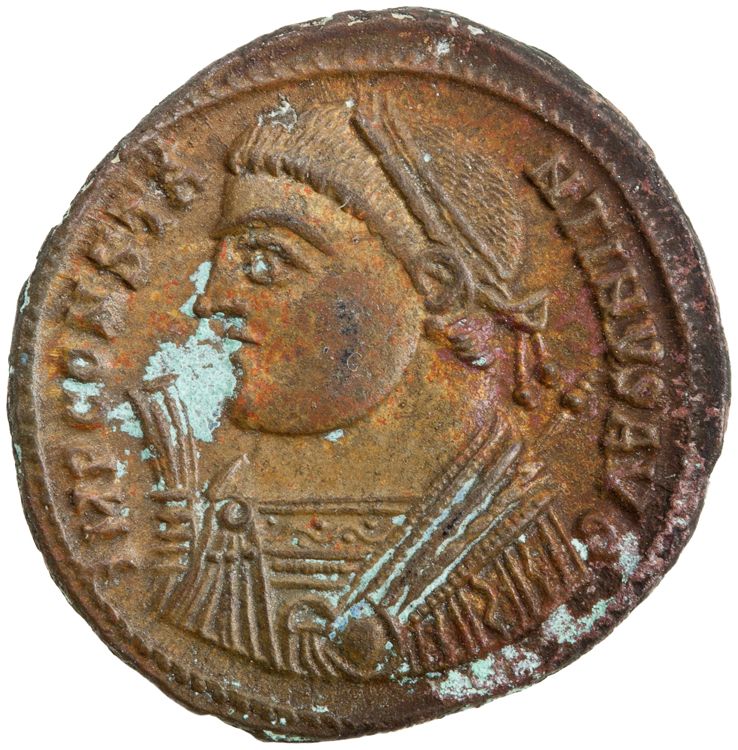 RIC VII Alexandria 22, аверс, American Numismatic Society (ans)