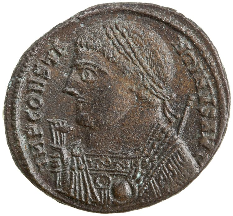 RIC VII Alexandria 22, аверс, American Numismatic Society (ans)