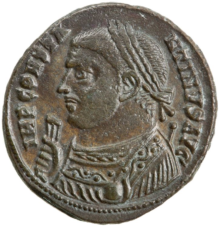 RIC VII Alexandria 22, аверс, American Numismatic Society (ans)