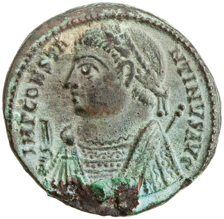 RIC VII Alexandria 22, аверс, American Numismatic Society (ans)