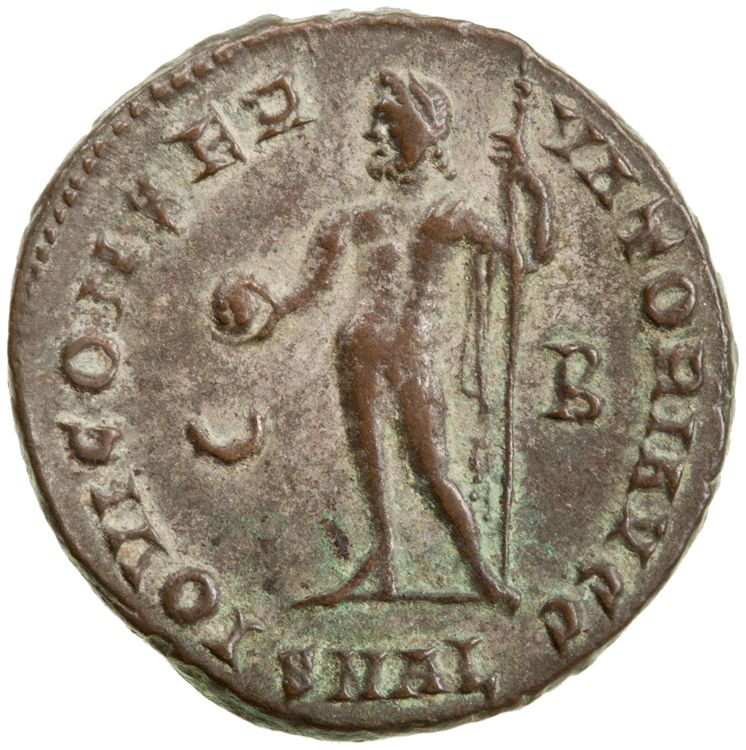 RIC VII Alexandria 23, реверс, American Numismatic Society (ans)