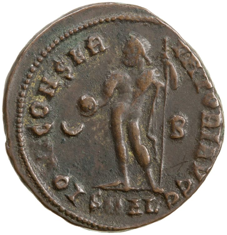 RIC VII Alexandria 23, реверс, American Numismatic Society (ans)