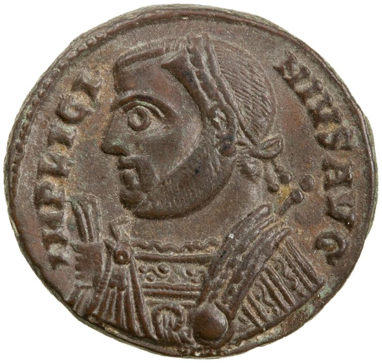 RIC VII Alexandria 23, аверс, American Numismatic Society (ans)