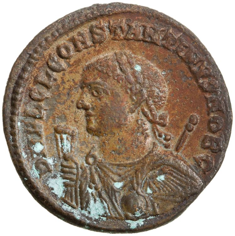 RIC VII Alexandria 26, аверс, American Numismatic Society (ans)