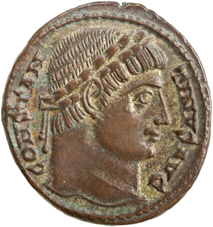 аверс RIC VII Alexandria 49