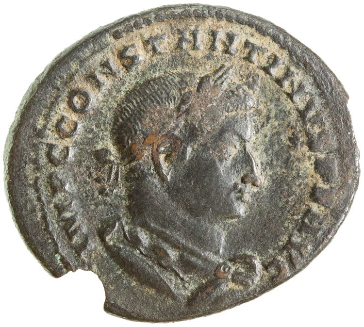 RIC VI Lugdunum 285, аверс, American Numismatic Society (ans)